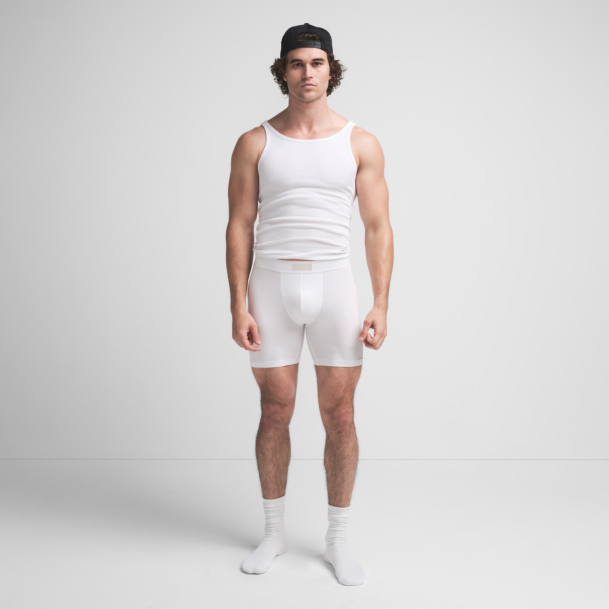 skims cotton mens 5" boxer brief skims cotton mens 5" boxer brief