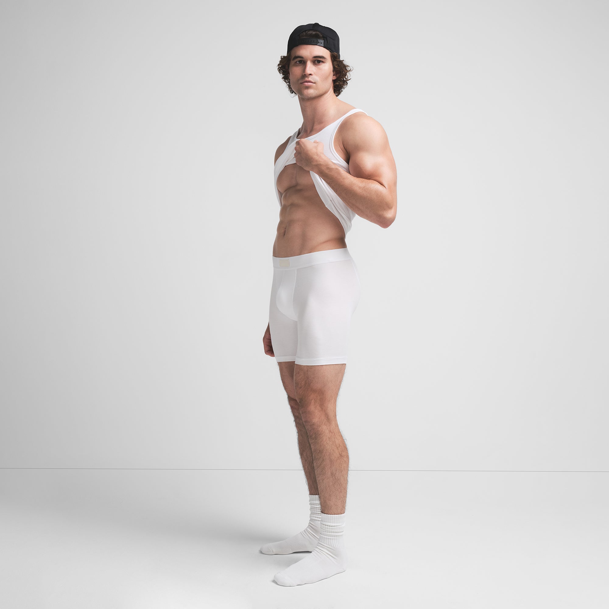 skims cotton mens 5" boxer brief skims cotton mens 5" boxer brief