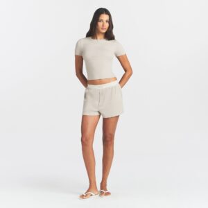 cotton rib loose boxer