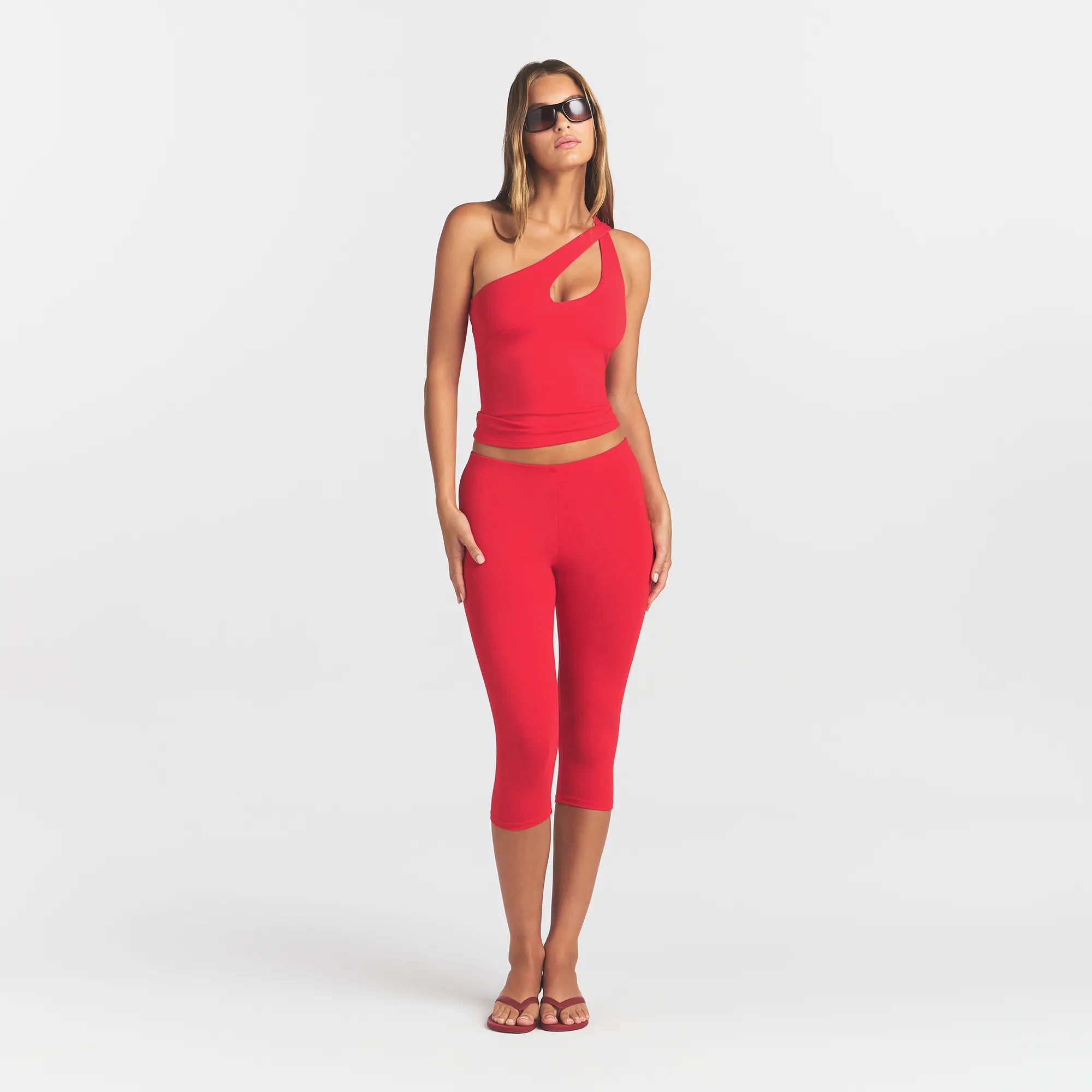 smooth layers high waisted capri smooth layers high waisted capri