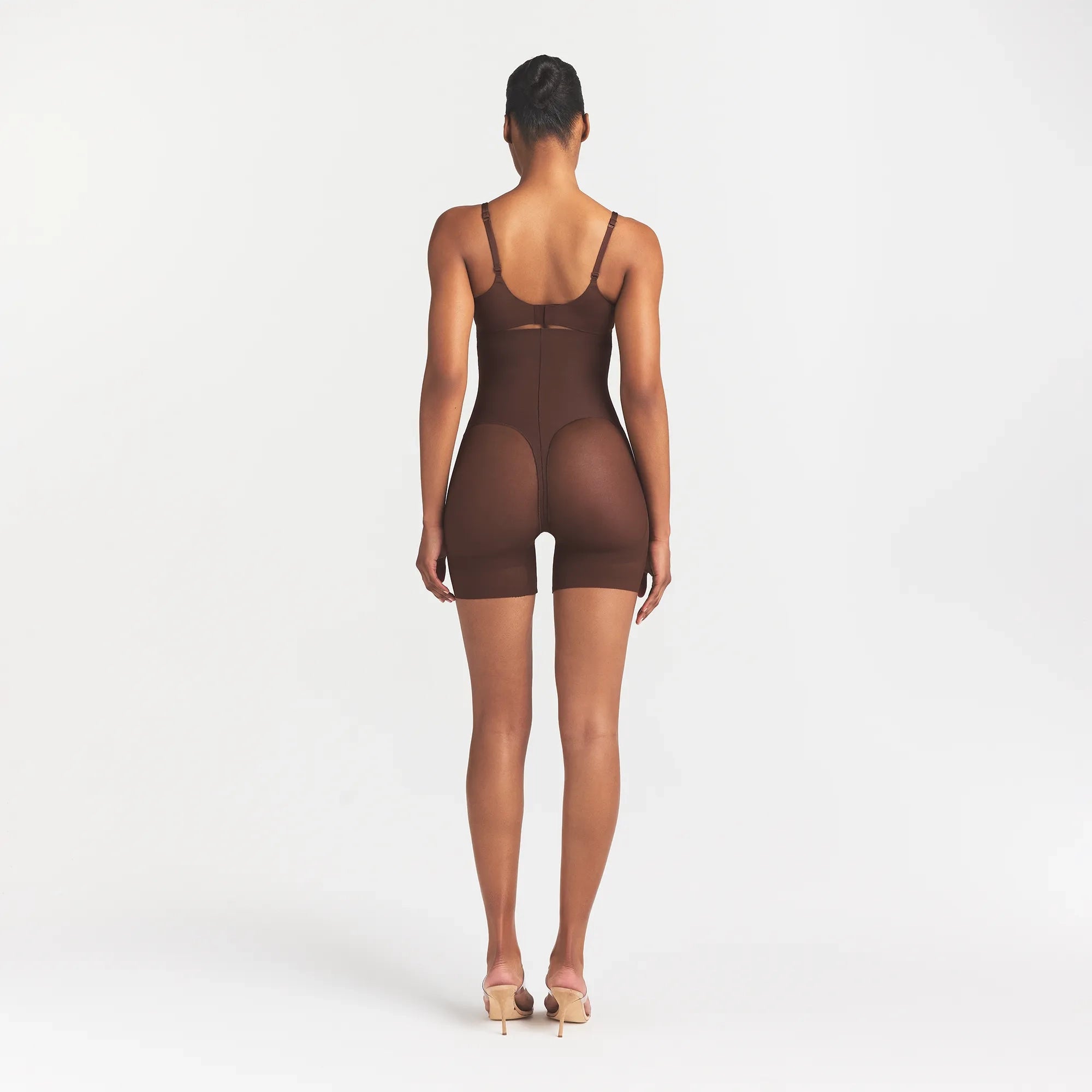 power mesh shapewear core sculpt high waisted mid thigh short power mesh shapewear core sculpt high waisted mid thigh short