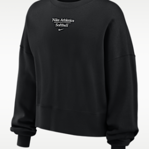 nike phoenix fleece Женский свитшот с круглым вырезом для софтбола