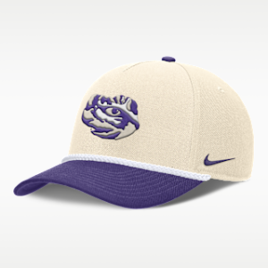 lsu primetime rope 2 tone rise Мужская регулируемая кепка nike college