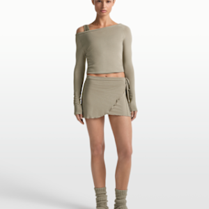 nikeskims stretch knit Женская юбка с запахом