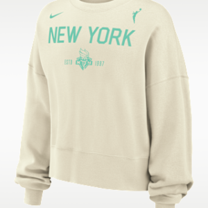 new york liberty phoenix fleece Женская толстовка с круглым вырезом nike wnba