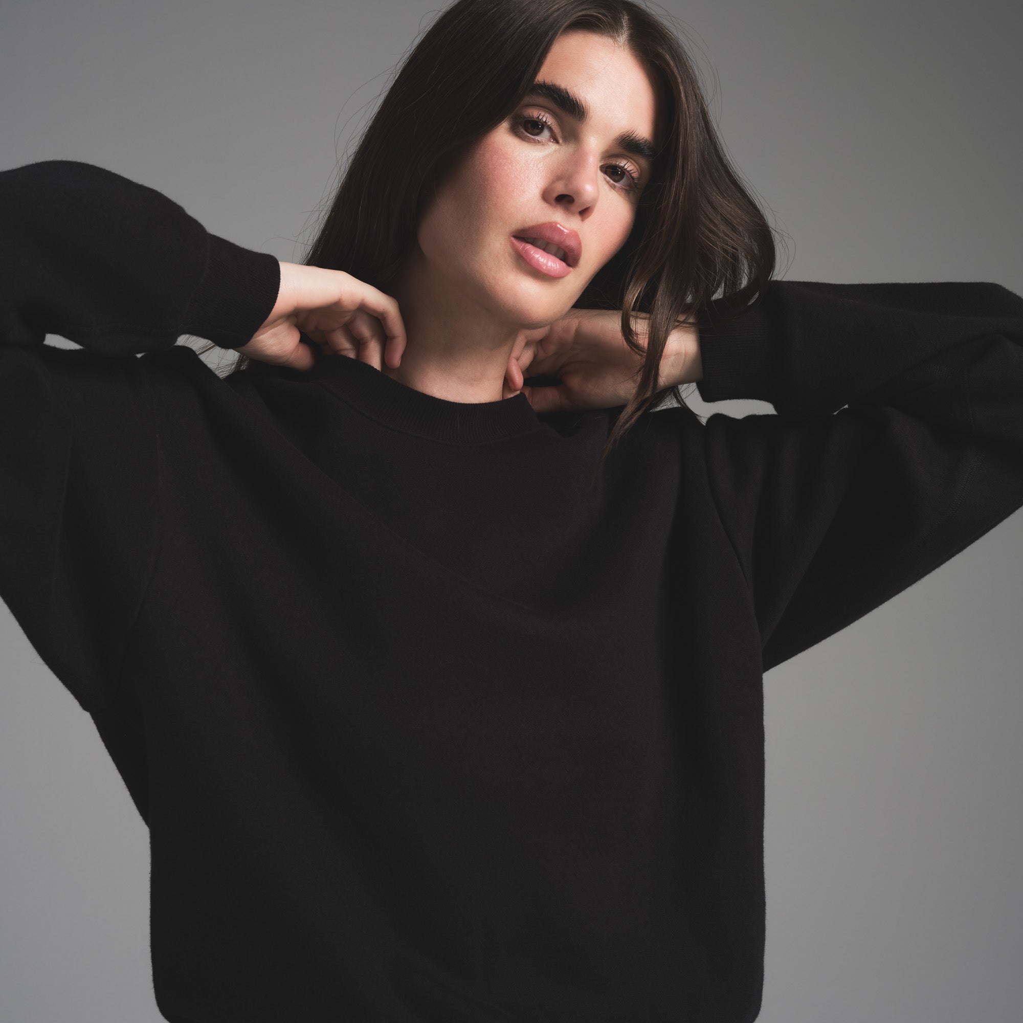cotton fleece classic crewneck cotton fleece classic crewneck