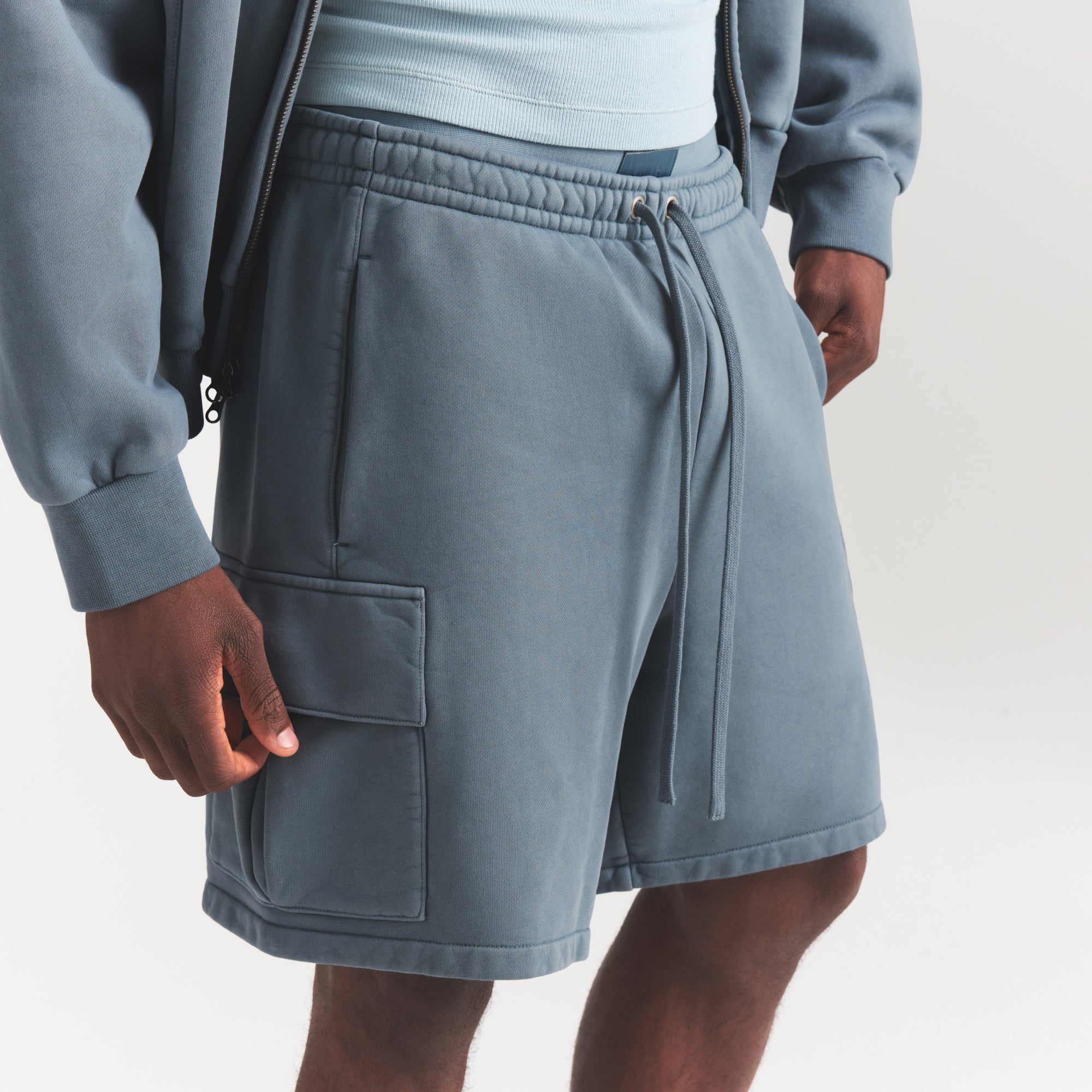 heavyweight fleece mens cargo short heavyweight fleece mens cargo short