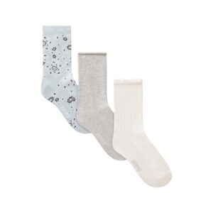 textured sock 3 pack
