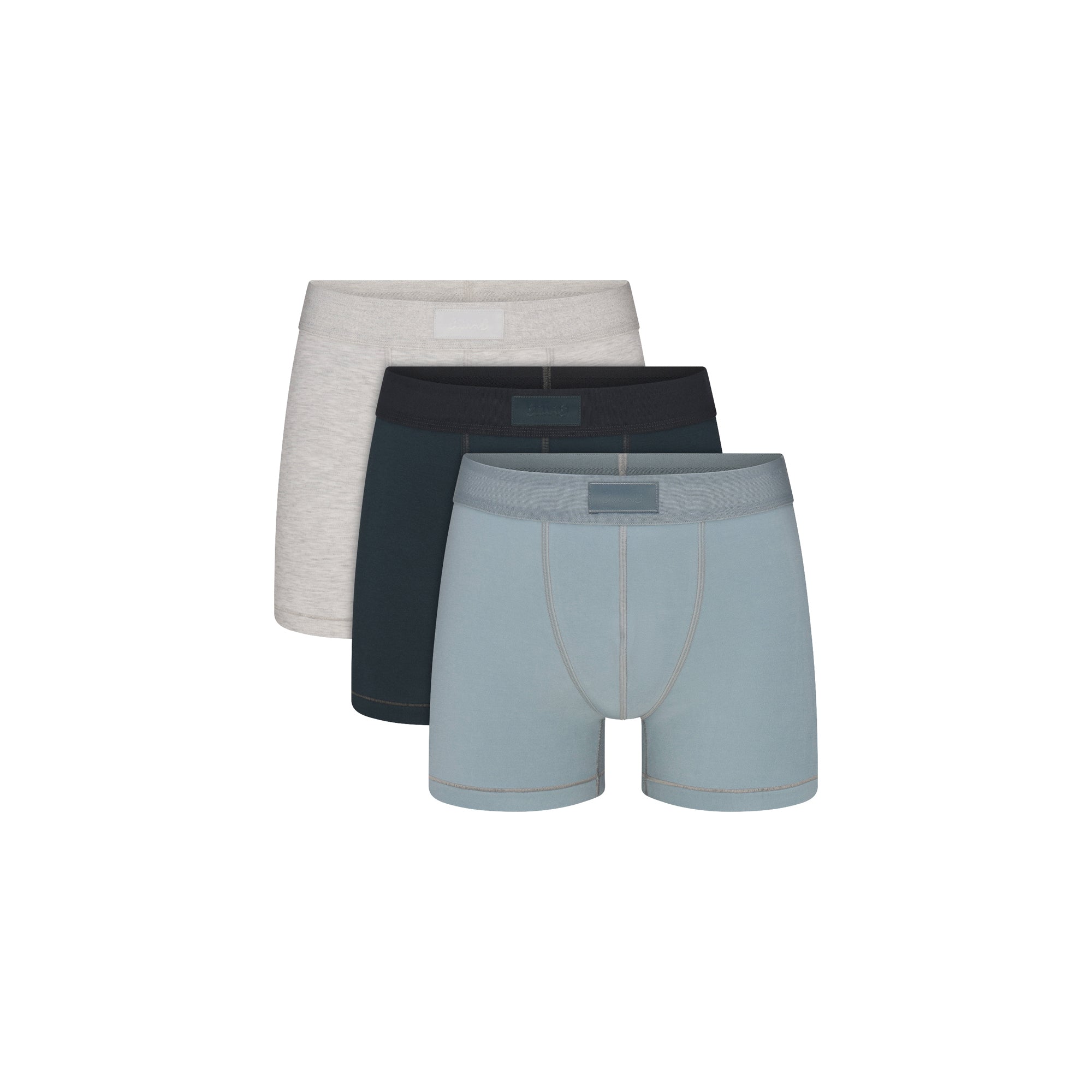 skims cotton mens 3" boxer brief 3 pack skims cotton mens 3" boxer brief 3 pack