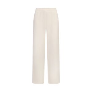 french terry straight leg pant