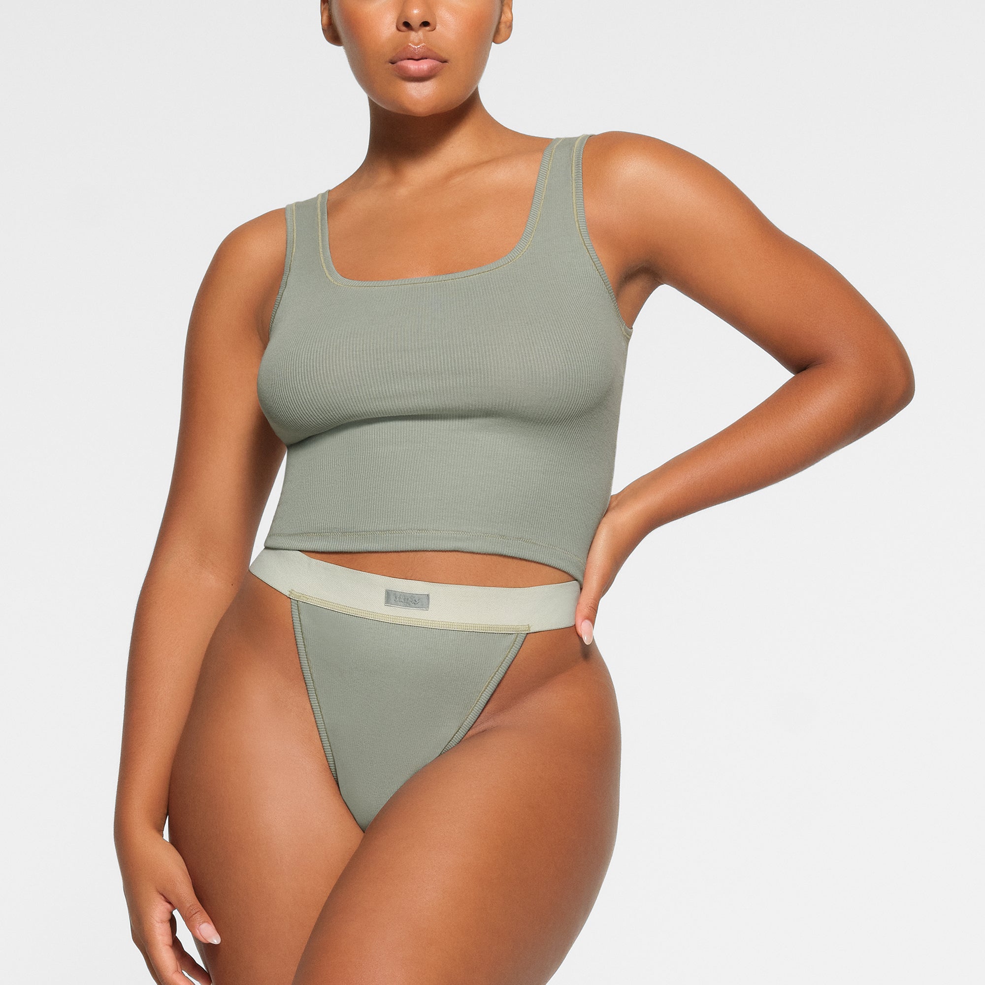 cotton rib tank cotton rib tank