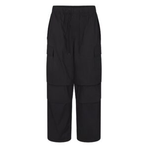 woven cotton oversized low rise cargo pant