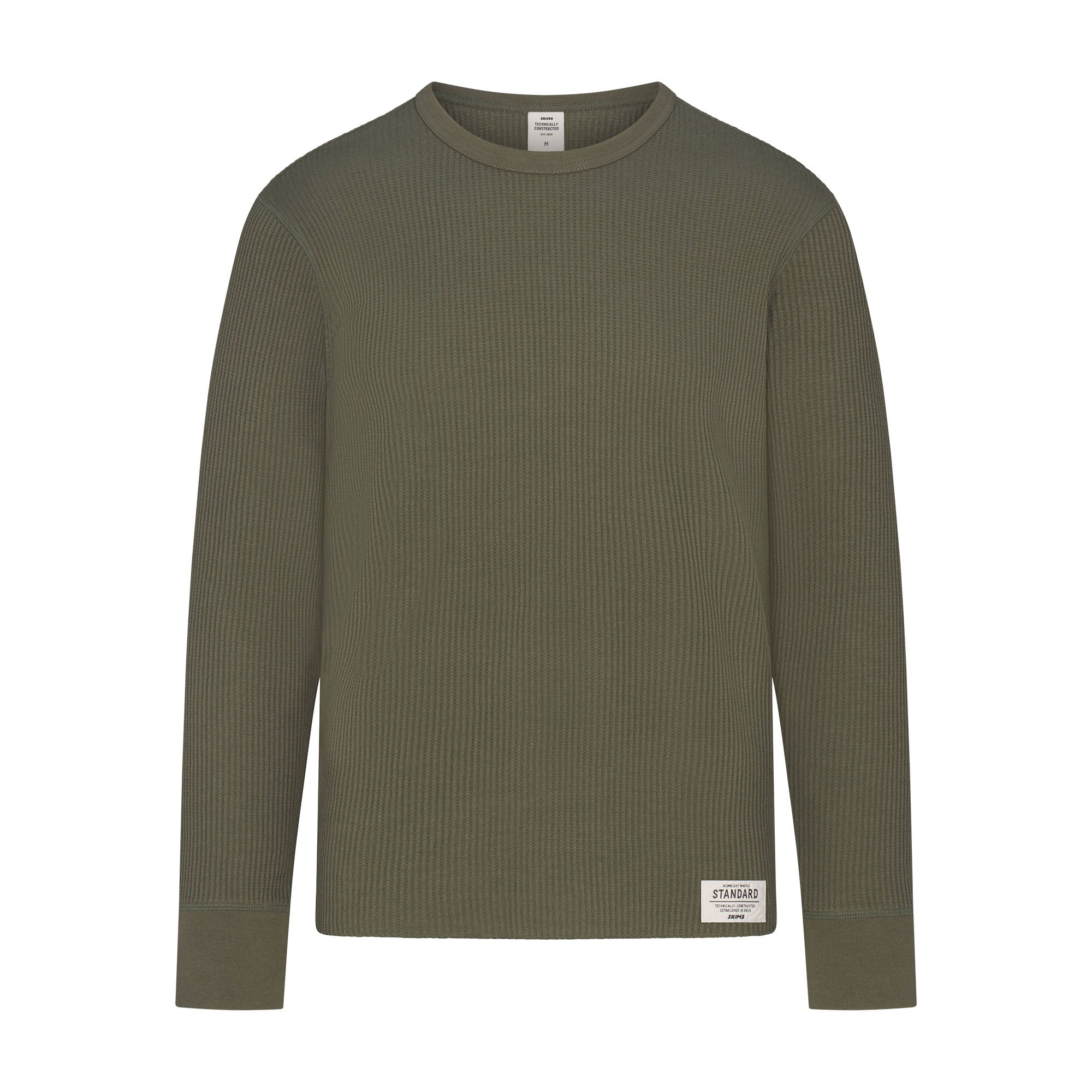 waffle mens long sleeve top waffle mens long sleeve top
