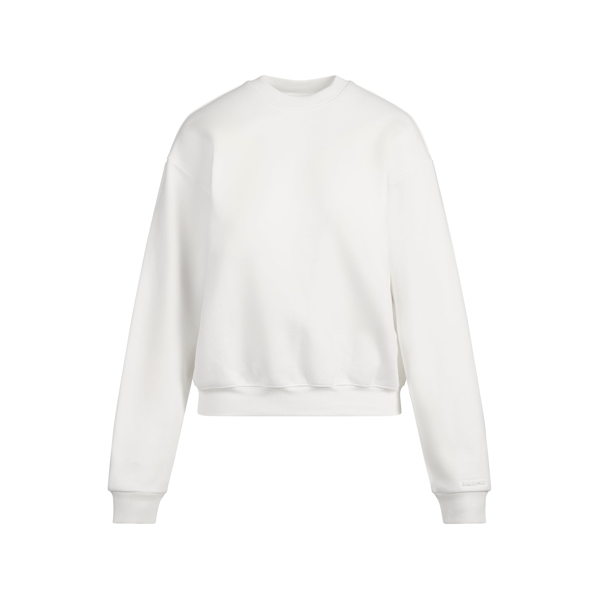 cotton fleece classic crewneck cotton fleece classic crewneck