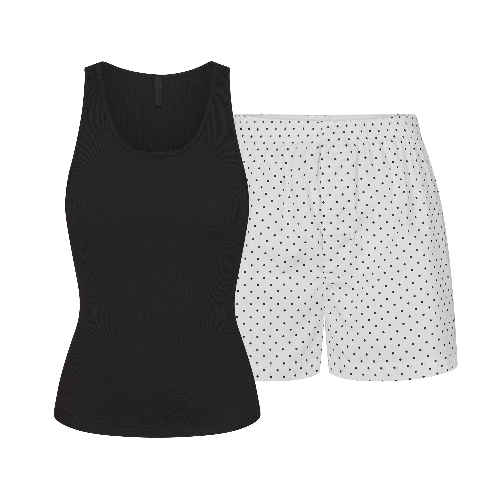 cotton poplin boxer sleep set cotton poplin boxer sleep set