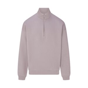 fleece lounge mens relaxed quarter zip