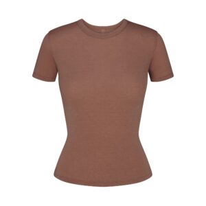 sheer modal long t shirt