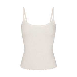 heavy pointelle cami