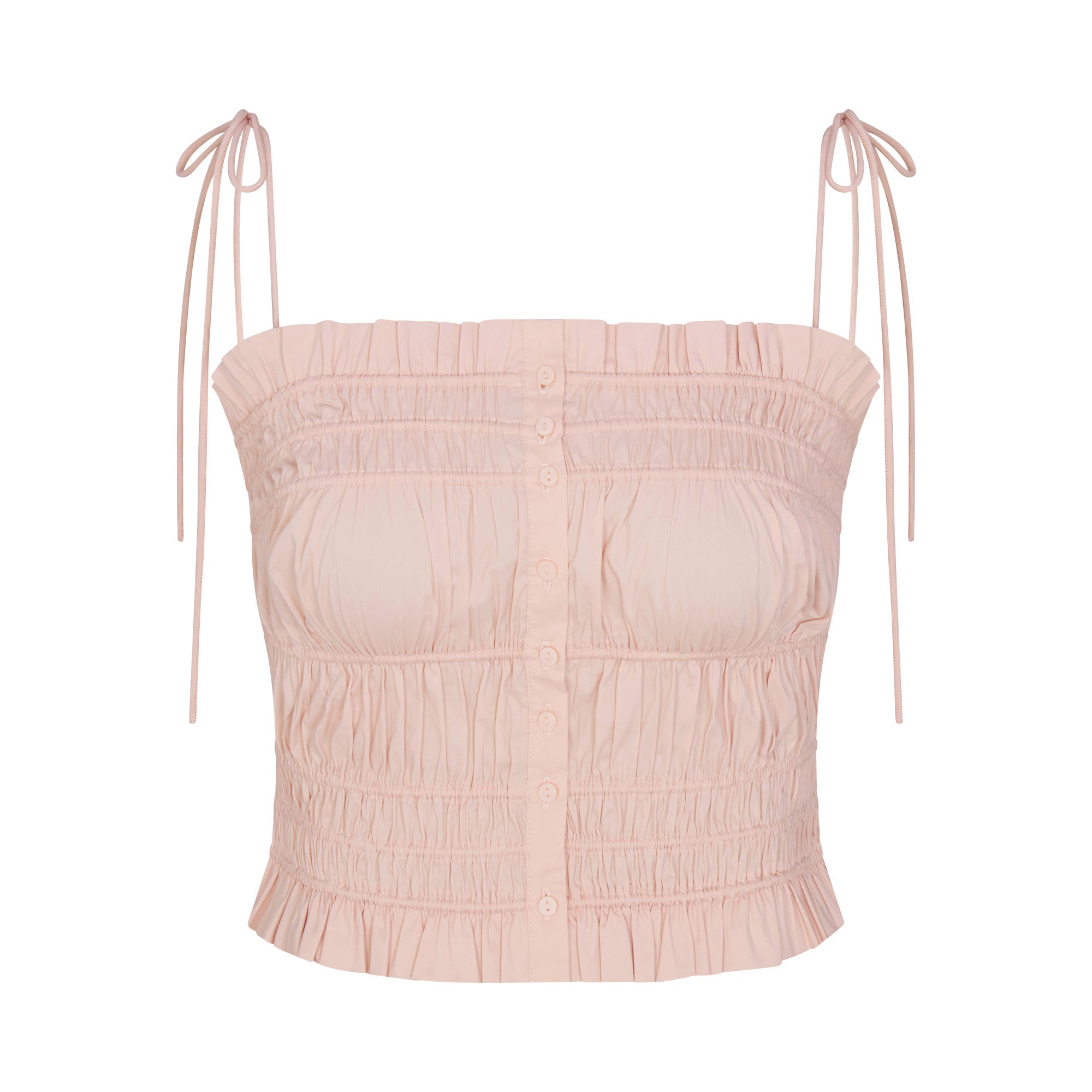 poplin apparel ruffle cami poplin apparel ruffle cami