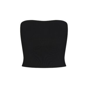 refined knit tube top