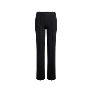 the essential collection high waisted pintuck straight leg pant