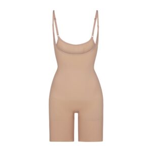seamless sculpt butt lifting open bust bodysuit