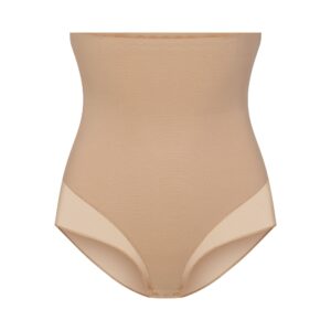 power mesh shapewear core sculpt high waisted brief