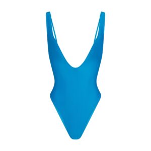 signature swim plunge one piece