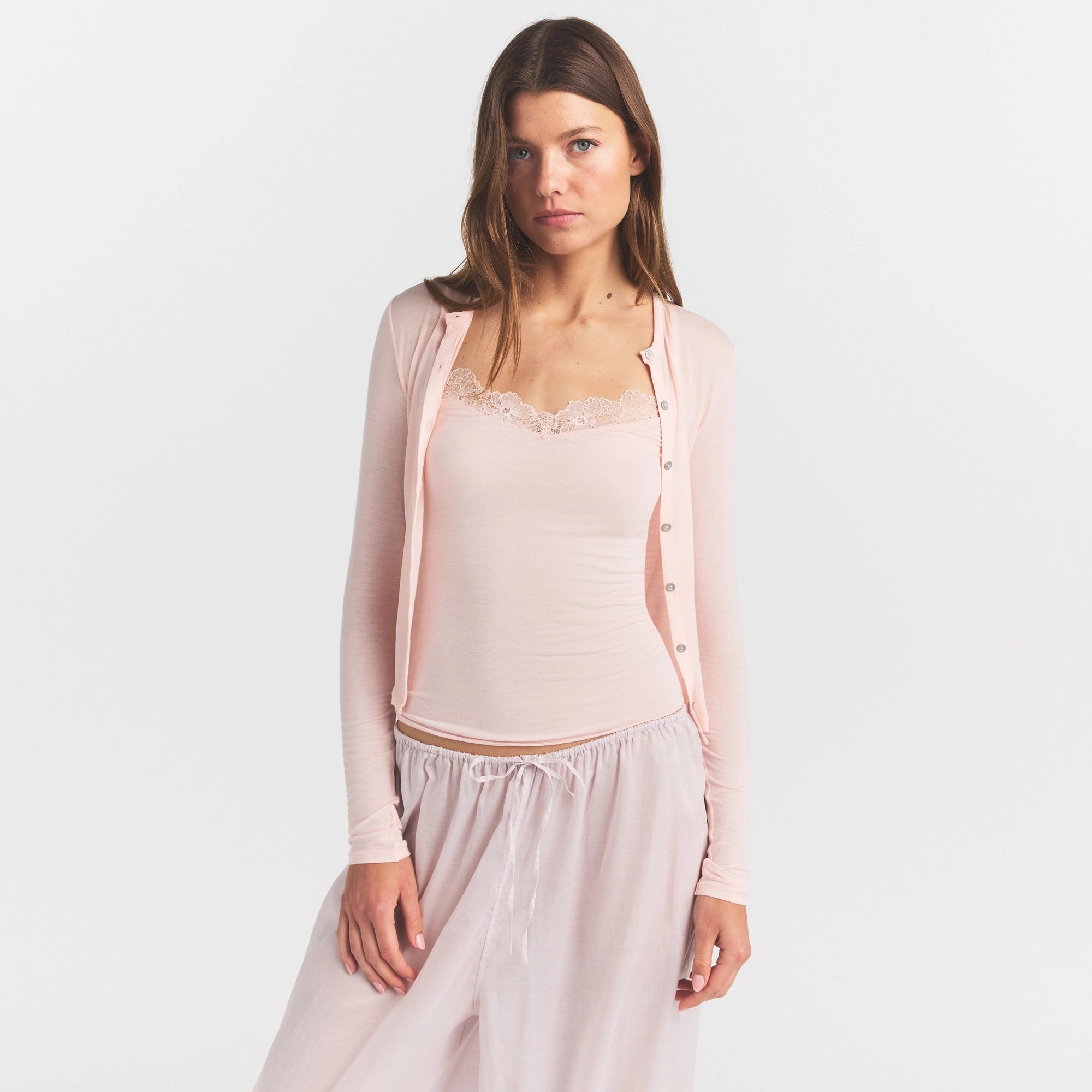 sheer modal cardigan sheer modal cardigan