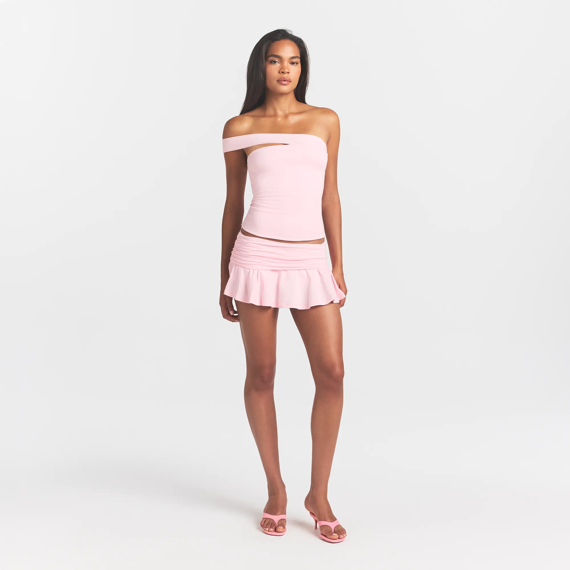cotton jersey asymmetrical top cotton jersey asymmetrical top