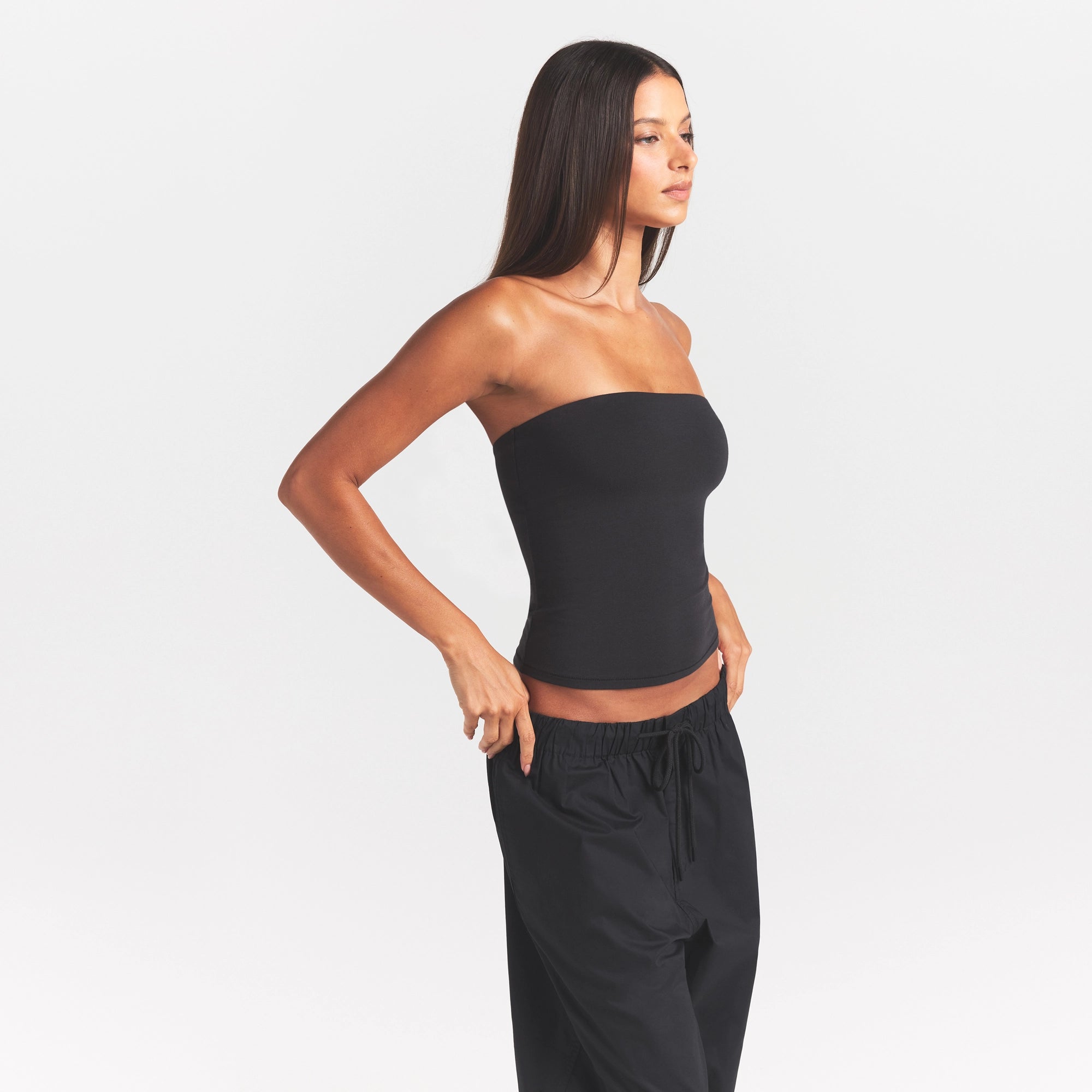 cotton jersey tube top cotton jersey tube top