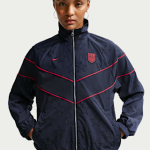 usmnt windrunner Женская тканая куртка nike soccer uv с защитой от ультрафиолета