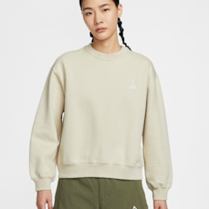 nike acg "tuff fleece" Женская толстовка с круглым вырезом therma fit