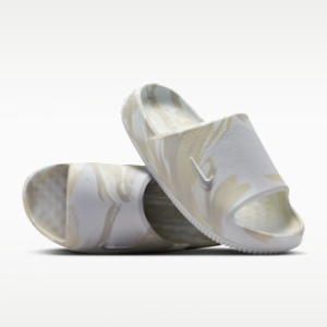 nike calm 2.0 Женские мраморные шлепанцы