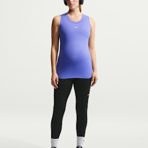 nike (m) one Женские леггинсы 7/8 с высокой талией и карманами (для беременных)