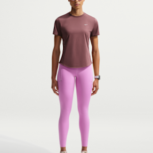nike swift Женские беговые леггинсы 7/8 с высокой талией и карманами