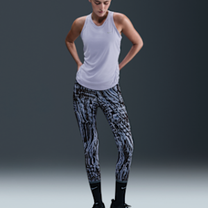 nike swift Женские беговые леггинсы с высокой талией 7/8 и принтом