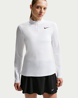 nike victory Женская футболка для гольфа с молнией 1/4 dri fit nike victory Женская футболка для гольфа с молнией 1/4 dri fit