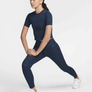 nike zenvy rib Женские леггинсы 7/8 с высокой талией