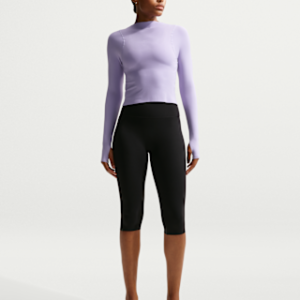 nike zenvy Женские леггинсы капри с высокой талией