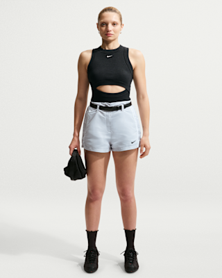 nike sportswear Женские шорты с высокой талией (2 дюйма) nike sportswear Женские шорты с высокой талией (2 дюйма)