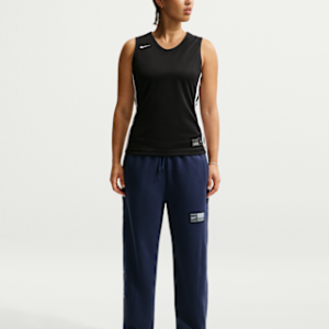 nike Женские флисовые отрывные баскетбольные брюки