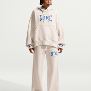 nike sportswear phoenix fleece Женские широкие брюки с высокой талией