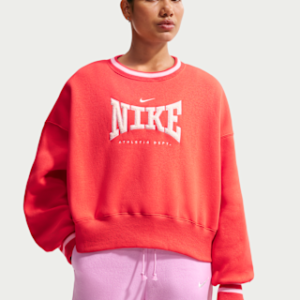 nike sportswear phoenix fleece Женский свитшот оверсайз с круглым вырезом