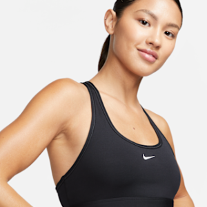 nike swoosh light support Женский спортивный бюстгальтер без подкладок