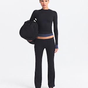 nikeskims airy Женские мини расклешенные брюки с низкой посадкой