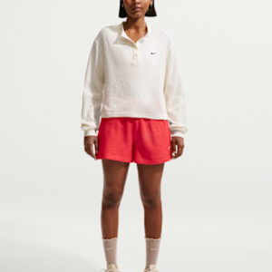 nike sportswear chill waffle Женские свободные шорты со средней посадкой
