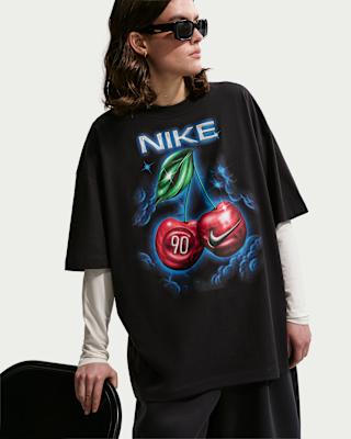 nike sportswear classic Женская футболка оверсайз nike sportswear classic Женская футболка оверсайз