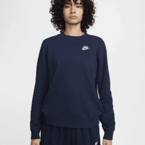 nike sportswear club fleece Женский свитшот с круглым вырезом