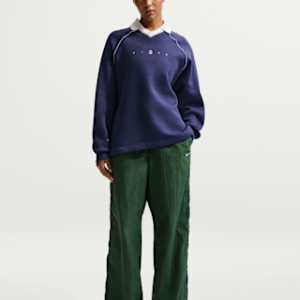 nike sportswear Женские свободные брюки парашют с высокой талией